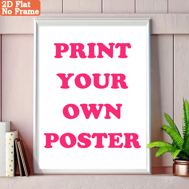 Interior Design Living Room - Aangepaste lijstenloze fotocanvasafdrukken: druk elke gewenste