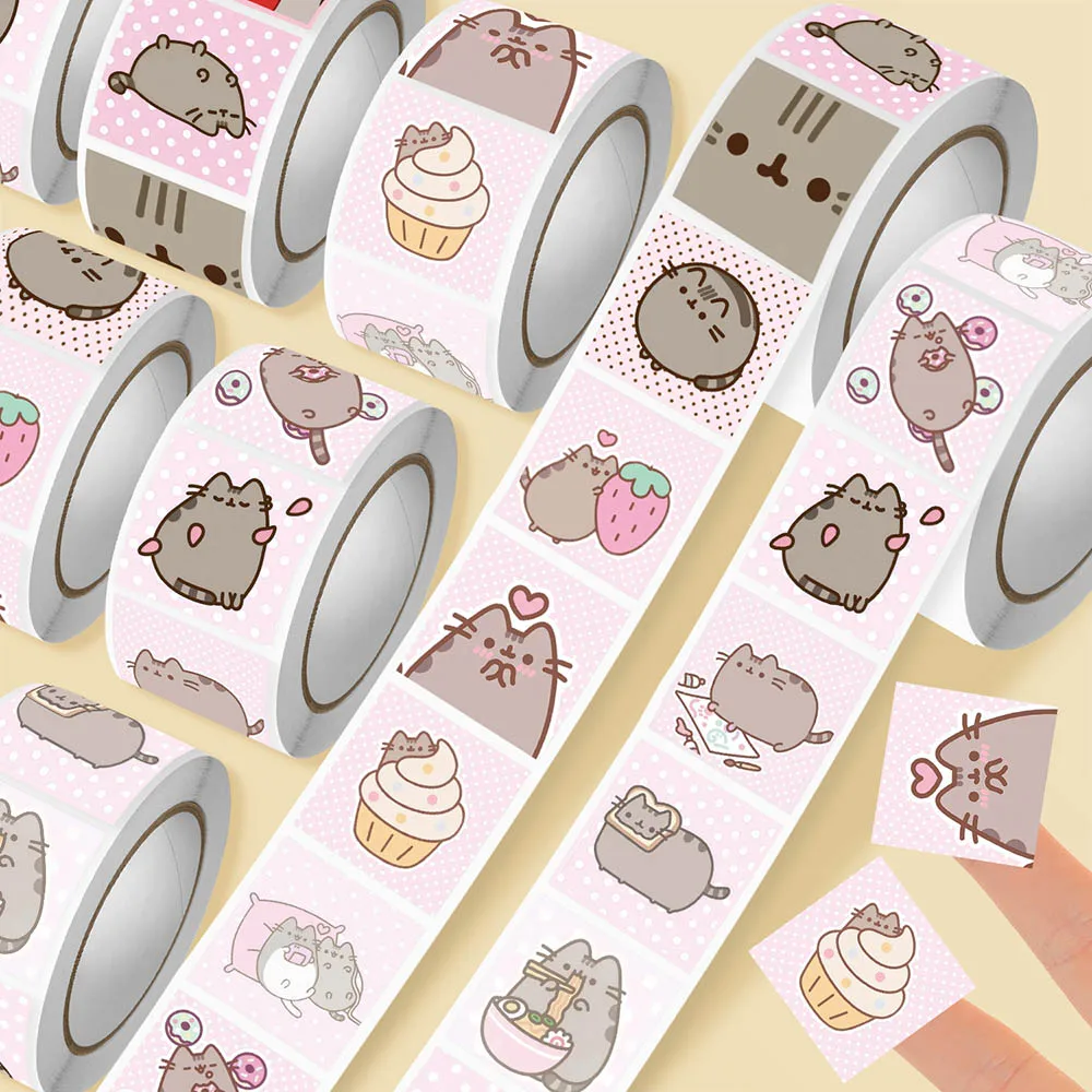 Wall Sticker - Hou 500 stuks Pusheen Cartoon Kat