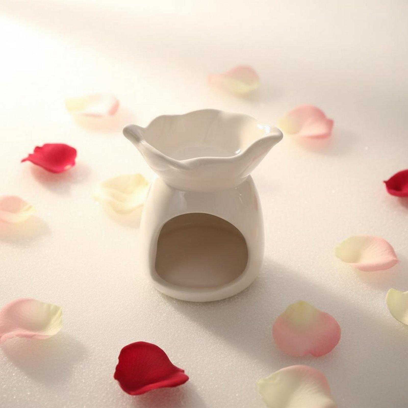 Candle Holder Decor - Keramische geurkaarsenhouder, essentiële oliebrander, luxe geurkaarsen