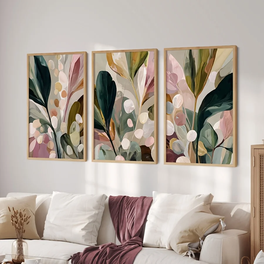Groot formaat, 3-delige set, b - Abstract Canvas Set recensie en prijs