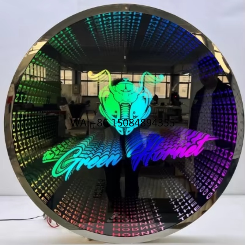 Exquise oneindige reflectie 3D - Decorative Mirror recensie en prijs