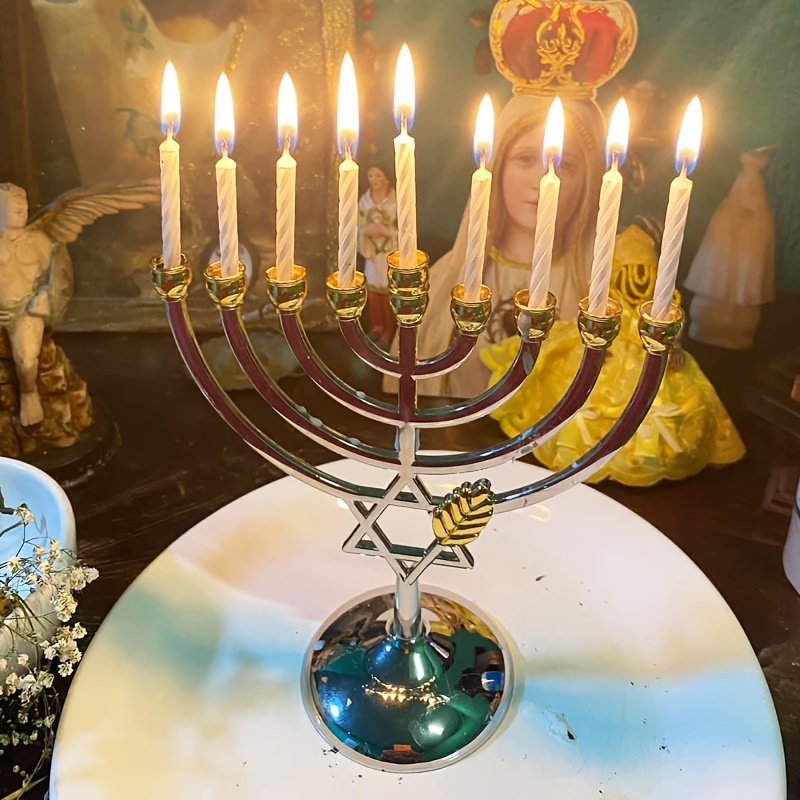 Hanukkah Menora 9-takkige kaar - Candle Holder Decor recensie en prijs