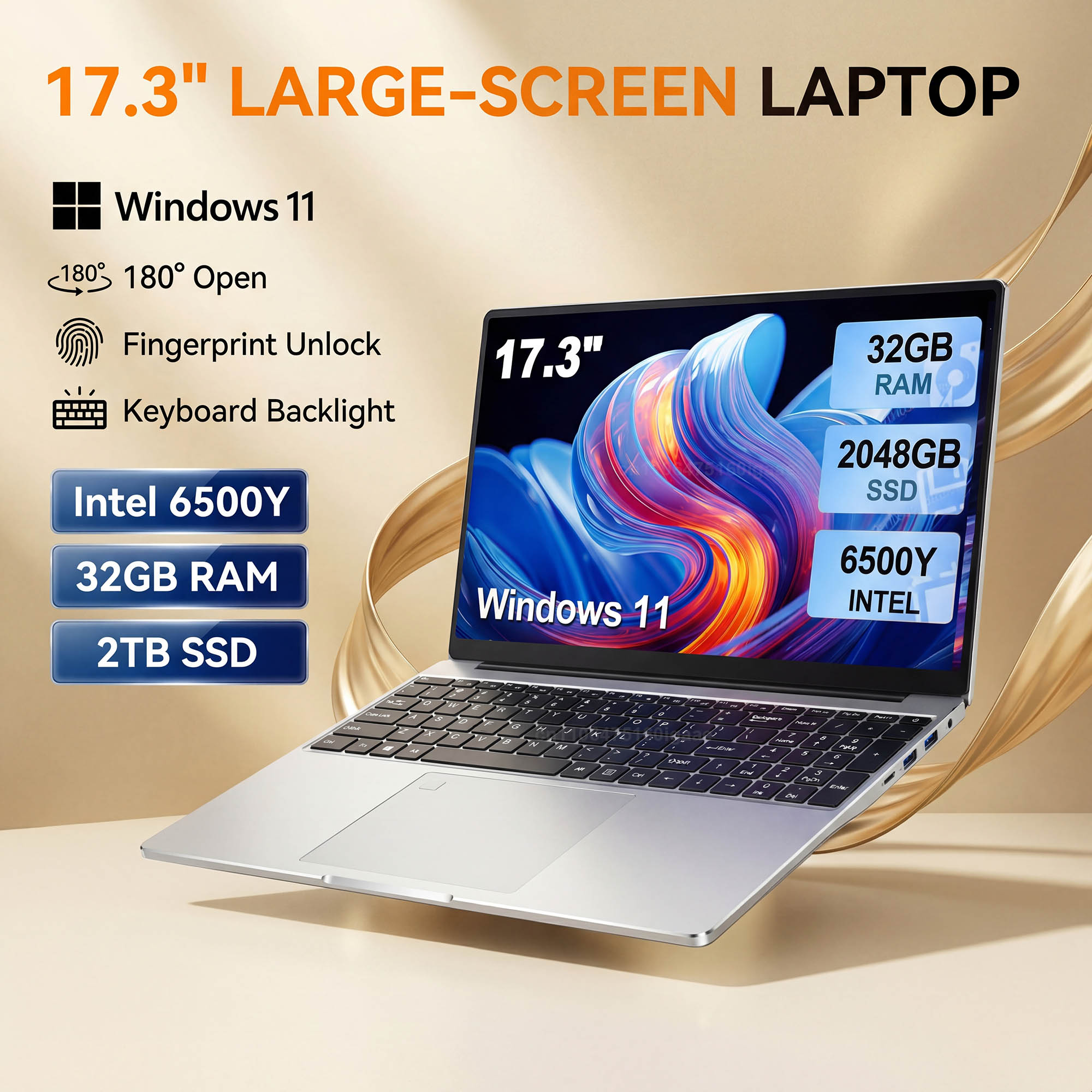 HOT 17,3-inch laptop met groot - Wall Sticker recensie en prijs