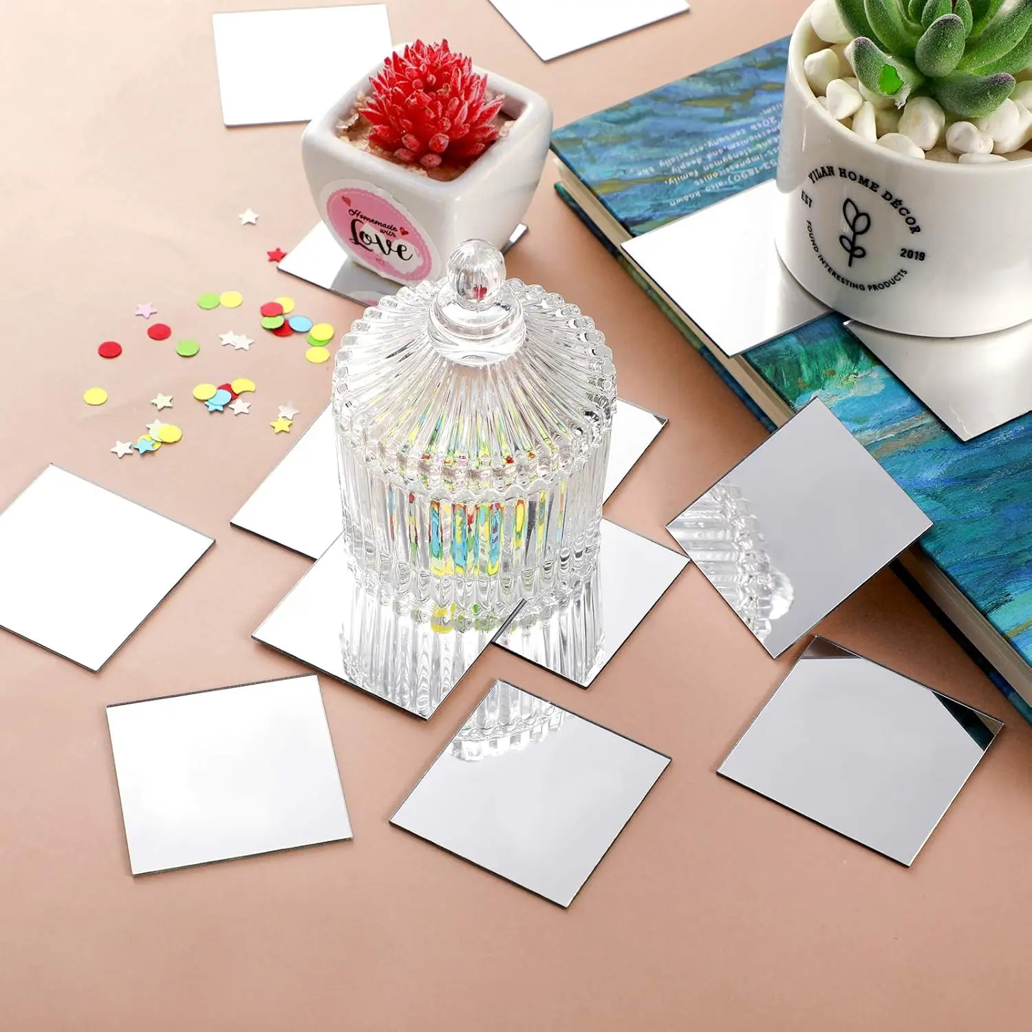 Kleine vierkante spiegeltjes m - Decorative Mirror recensie en prijs