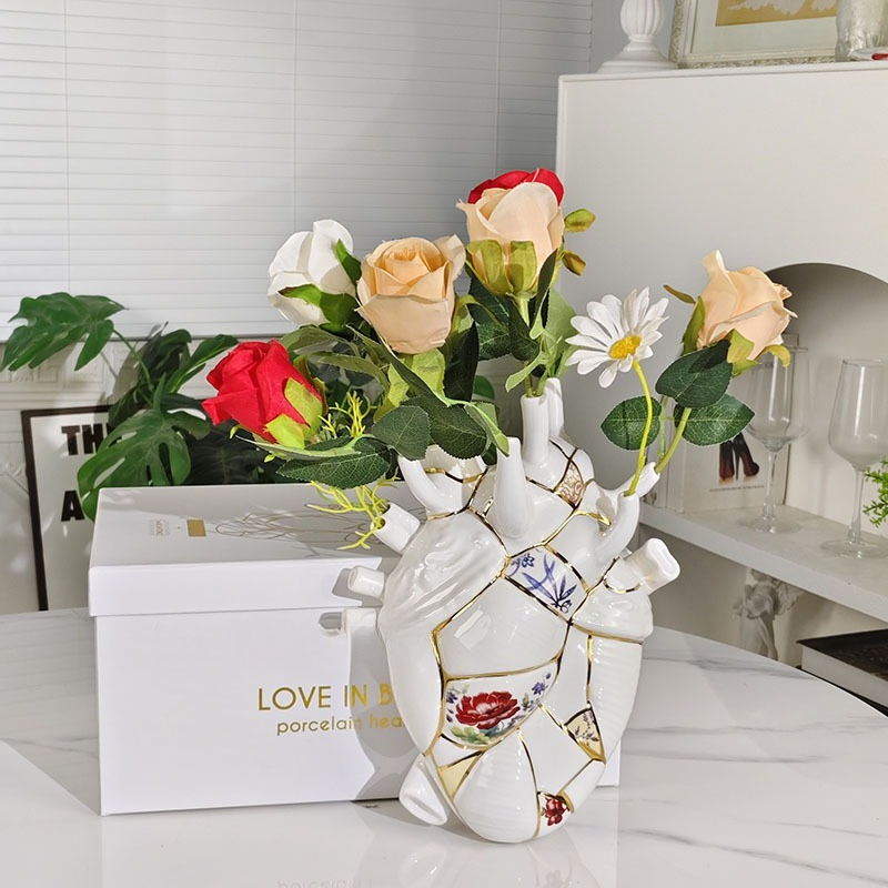 Hartvormige vaas woonkamer wij - Vase Decor recensie en prijs