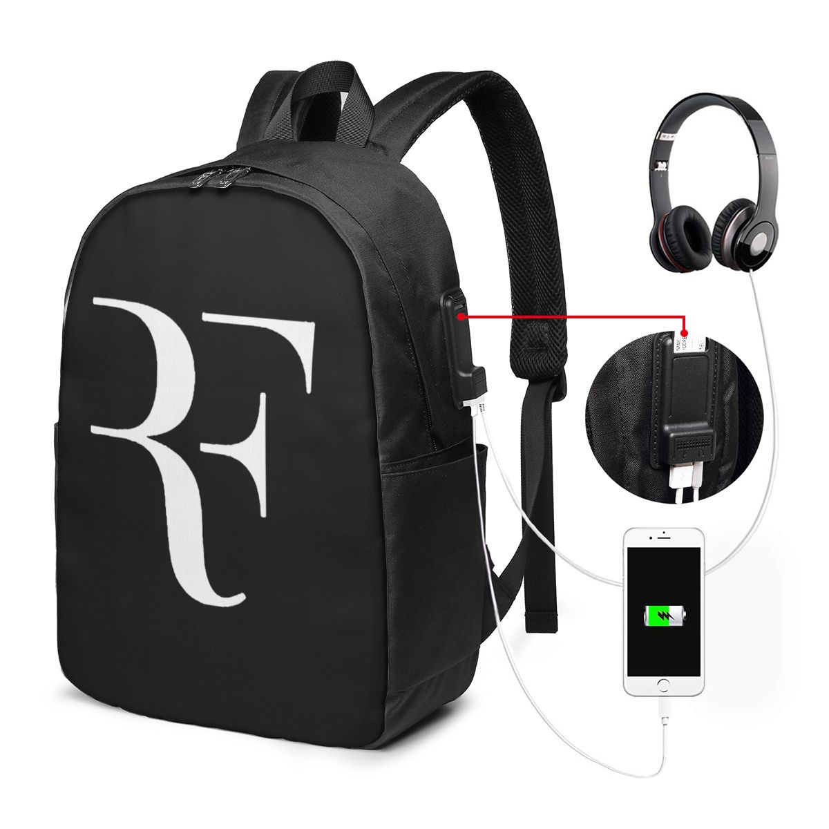 Roger Federer Rugzak Reisnoteb - Wall Sticker recensie en prijs