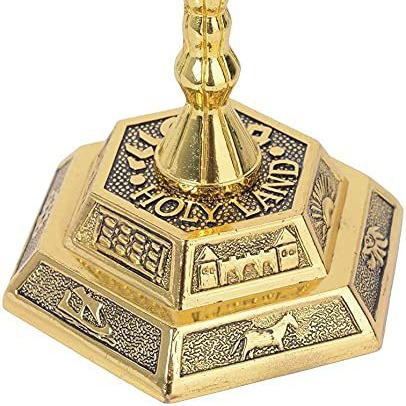 7-armige Menora Joodse huisdec - Candle Holder Decor recensie en prijs