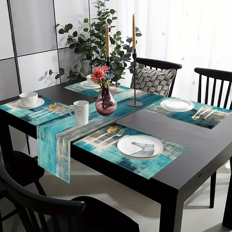 VIKAMA Morandi Abstract Ink Ta - Table Runner recensie en prijs